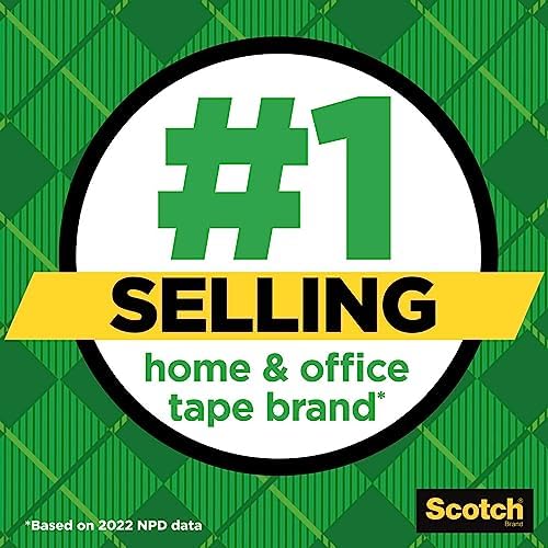 Scotch Magic Tape, 4 Dispensered Rolls, Numerous Applications, Invisible, Engineered for Repairing, 3/4 in. x 300 in. - Image 3