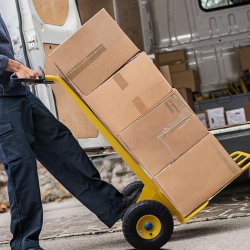 Stanley SXWTD-HT535 Steel Hand Truck, Yellow, 200 kg - Image 2