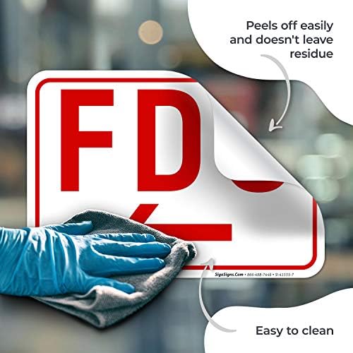 FDC Left Arrow Sign, - Image 7