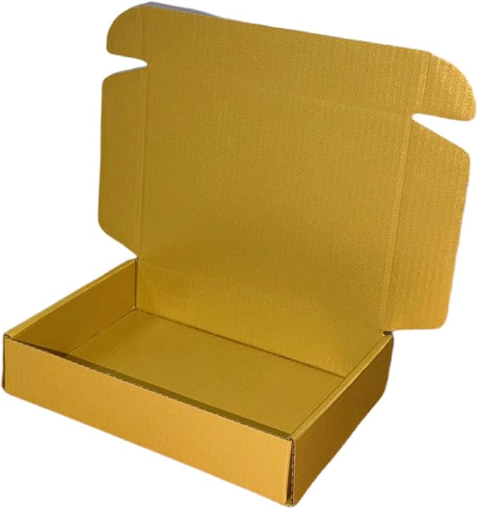 12 Pcs 14.2 x 11.8 x 2.4 inches Large Szie Corrugated Cardboard Gift Boxes - Image 3