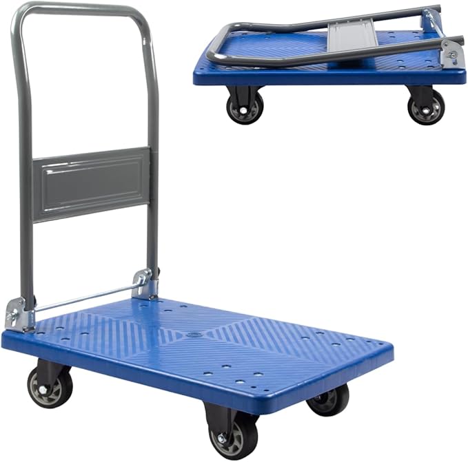 330 lbs Foldable Platform Truck Dolly by SUNMAX