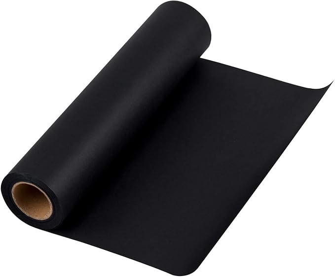 RUSPEPA Black Kraft Paper Roll by RUSPEPA