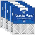 Nordic Pure 18x20x1 Pleated MERV 12 Air Filters 6 Pack by NordicPure