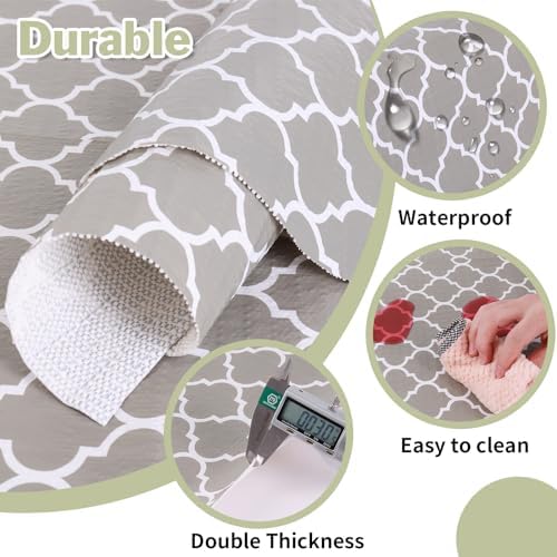 Drawer and Shelf Liner for Kitchen Cabinet: 17 in X 30 Ft Non Slip - Image 3