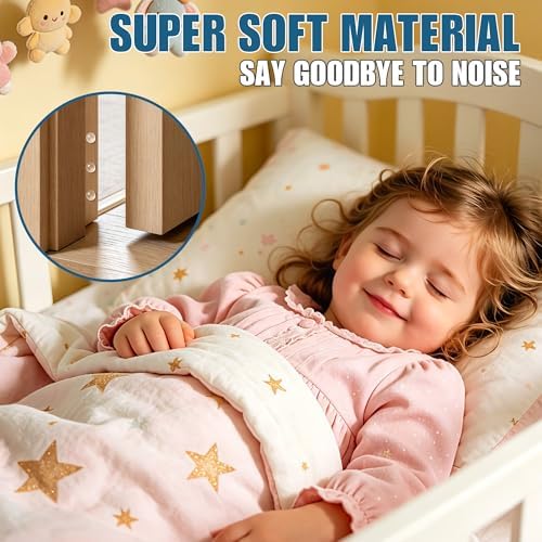 FATLODA 200PCS Cabinet Bumpers, Clear Rubber Bumpers Self Adhesive - Image 5