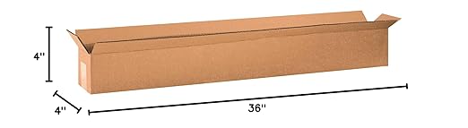 BOX USA Shipping Boxes 36"L x 4"W x 4"H 25-Pack Long Corrugated Boxes - Image 6