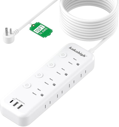 10FT Heavy Duty Extension Cord by YourBetterchoice