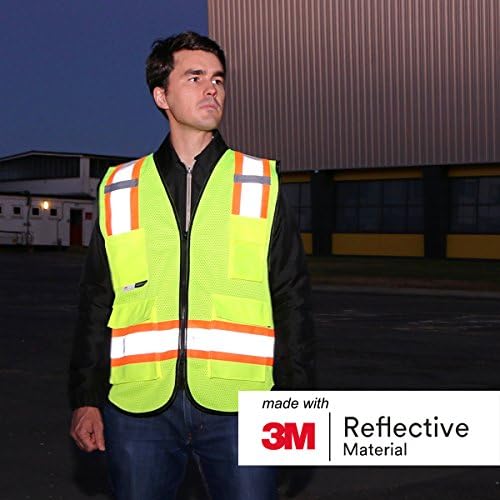 Salzmann Mesh Safety Vest | Hi Vis Reflective Vest | US ANSI/ISEA 107 - Image 5