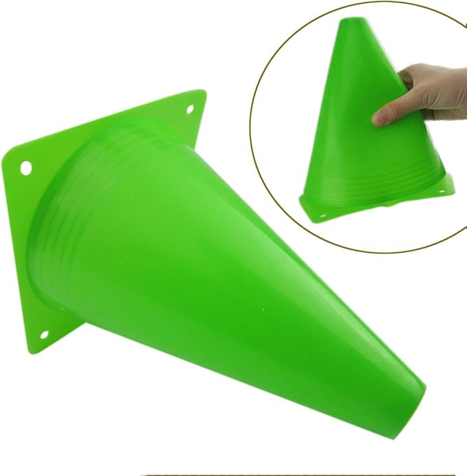 7 Inch Plastic Traffic Cones Sport Training Agility Marker Cone - Image 3