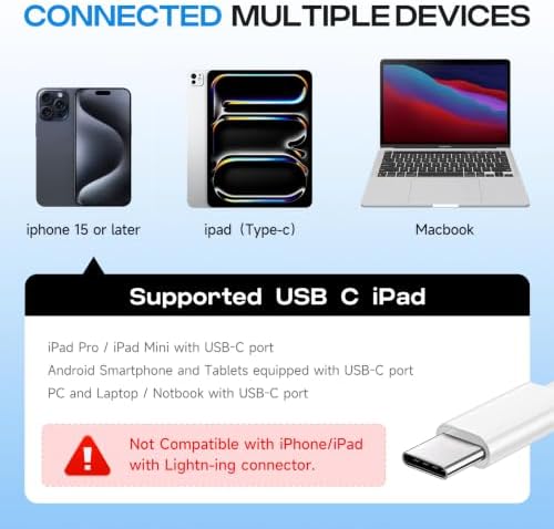 Three Slots USB C SD Card Reader, Type C Digital Camera Adapter - Image 6