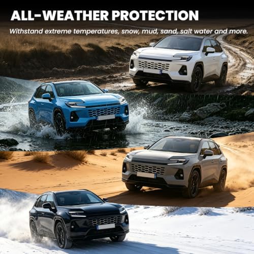 LASFIT Floor Mats for Toyota RAV4 2026 PHEV Plug-in Hybrid TPE All Weather - Image 5
