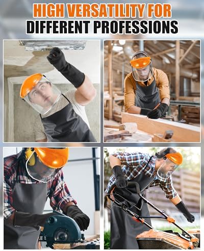 safety face shield with Apron Gloves - Image 7