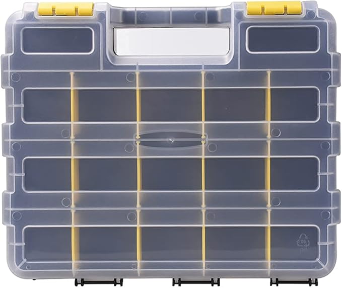 Tools Organizer Box Small Parts Storage Box 34-Compartment Double Side Hardware - Image 7