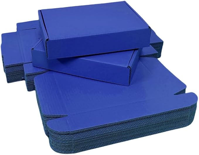 50 Pcs 11.8 x 8.5 x 2 inches Large Size Corrugated Cardboard Gift Boxes - Image 4