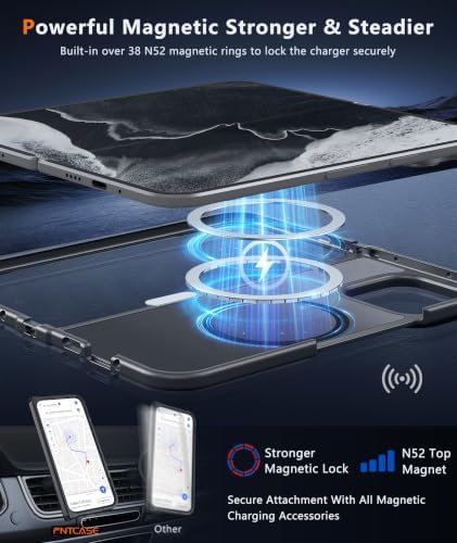 FNTCASE for Google Pixel 11 Pro Fold Case, Fit for Magsafe, Translucent - Image 6