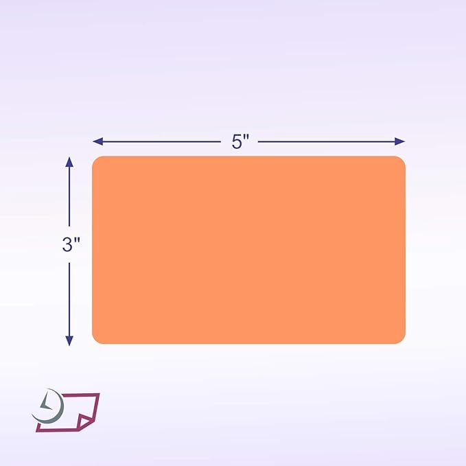 NextDayLabels 500 Rectangle Stickers - Image 2