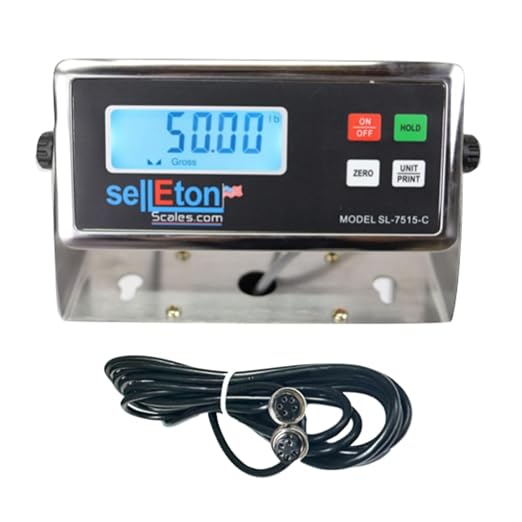 SellEton SL-700-2x2-2.5K 24" x 24" Industrial Floor Scale - Image 2
