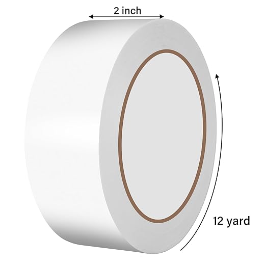 WINNOW Heavy Duty Double Sided Rug Tape 2 Inch x 12 Yards – Carpet Tape Gripper - Image 2