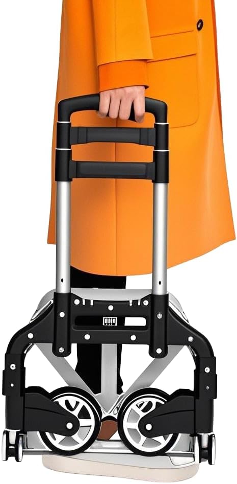 Folding Hand Truck Dolly, Aluminum Portable Foldable Dolly Cart, 200 lbs - Image 5