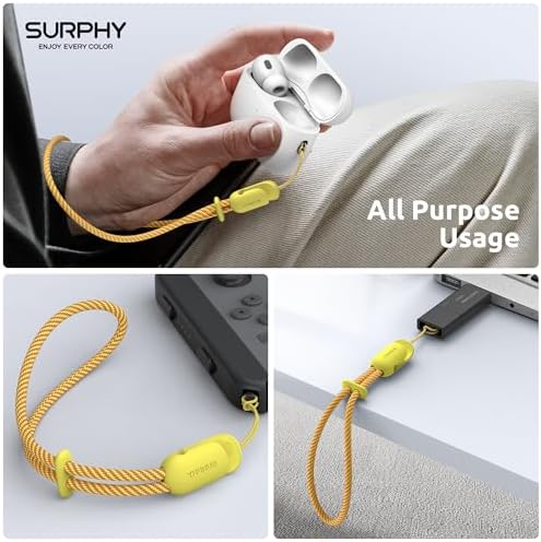 SURPHY 2 Pack Phone Lanyard, Phone Wrist Strap for Case, Camera Wrist Strap - Image 6