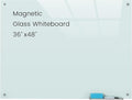 Glass Magnetic White Board by Gooderboard
