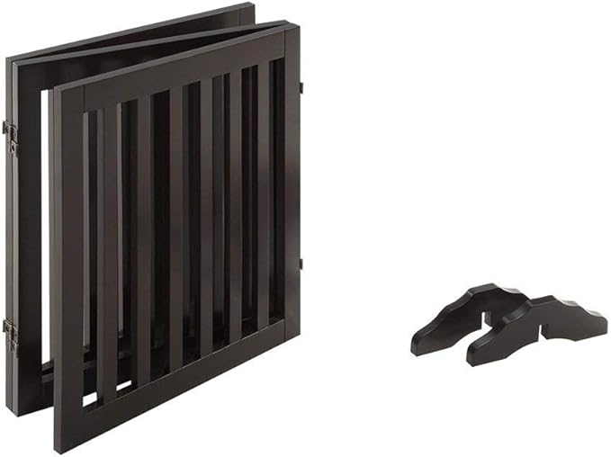 Unipaws 24" H Free Standing Pet Gate - Image 4