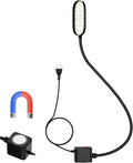 5W Magnetic Work Light, 500 Lumen LED Flexible Gooseneck Lamp by XinYiQimachinelightilluminateallthedarkness