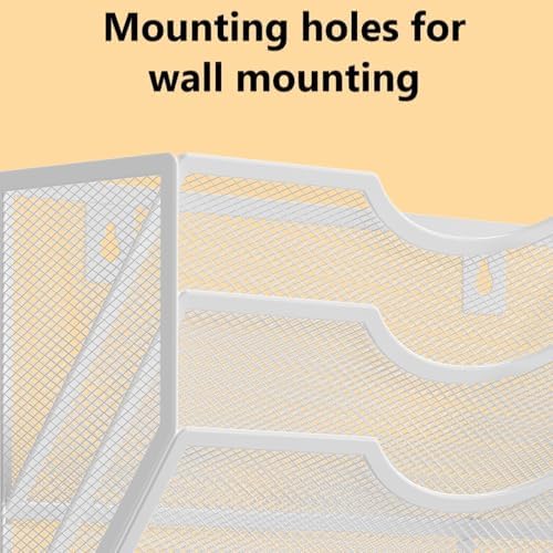 Kuntine.B Wall File Organizer Office Hanging Magazine Holder Wall File Organizer for Office Home - Image 4