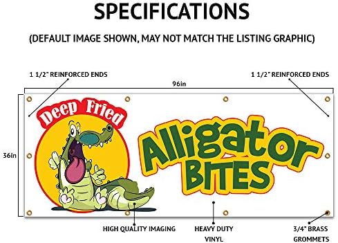 Same Day Delivery | 36" X 96" Banner | Heavy Duty 13oz. Outdoor Vinyl Single Sided with Grommets | Made in The USA by MIGHTY+SKINS