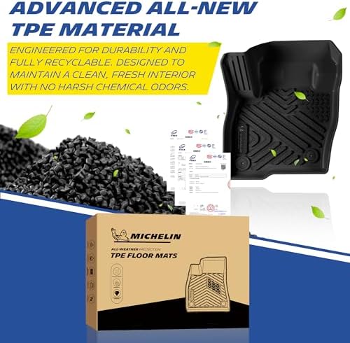 Michelin Vehicle Mats for 2015-2024 Ford Edge (3 Piece) - Image 6