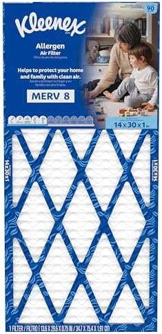 Kleenex Allergen Air Filter 14x30x1 Inches - 8 MERV RATING (4-Pack) - Image 2