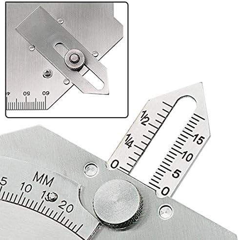 Welding Gauge Stainless Steel 0-60mm Cam Type Gauge with Bag Imperial Metric Measurement - Image 4