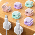 8 Pack Cable Clips, Cord Organizer, Cute Spring Cord Holder by Chfeila