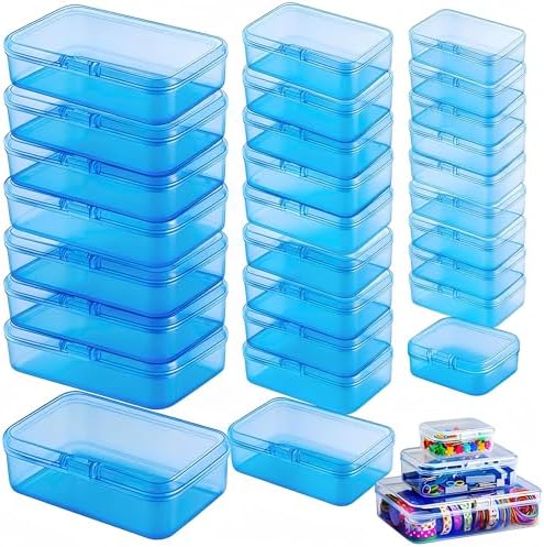 LJY 28 Plastic Boxes, 3 Sizes for Model Parts by LJY