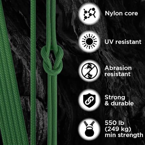Paracord Rope 550 lb 4mm – Parachute Cord – Utility Camping Rope - Image 3