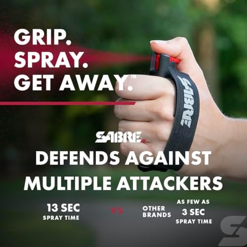 SABRE Runner Pepper Gel Spray for Running, Walking & Personal Safety - Image 4