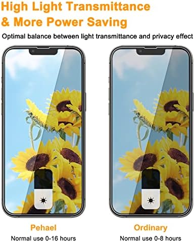 PEHAEL for iPhone 17e/16e/14/13/13 Pro Privacy Screen Protector - Image 3