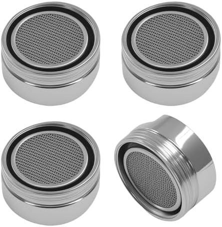 Hitefu 4 PCS 15/16 Inch Solid Brass Faucet Aerator by Hitefu