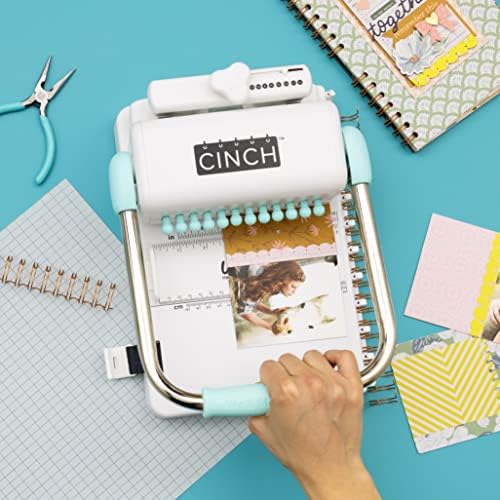 We R Memory Keepers Cinch Book Binding Machine Version 2, Mint, Easy to Use, Slide Ruler, Spiral Binding, Professional Books, Notebooks, Calendars - Image 2