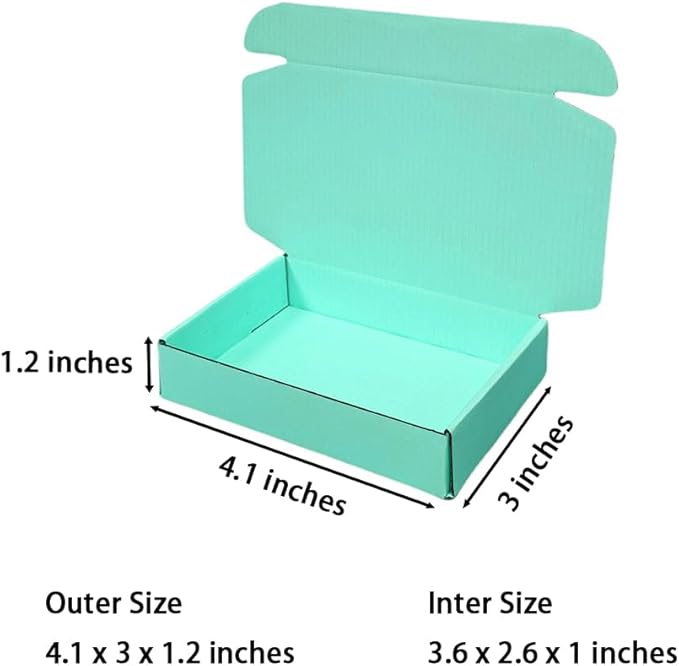 50 Pcs Mini Size Shipping Boxes - Image 2