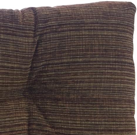 Klear Vu The Gripper Non-Slip Tufted Bench Cushion for Indoor Furniture, Assembled in USA, Entryway Storage, Bay Window, Corner Nook or Piano Seat, 35 Inches, Chenille Chocolate - Image 4