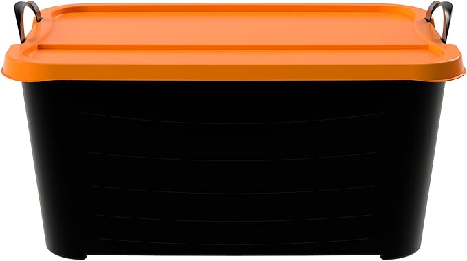 Life Story 6 Pack Heavy Duty Stackable Storage Bin, 55 Quart Home Organizer - Image 4