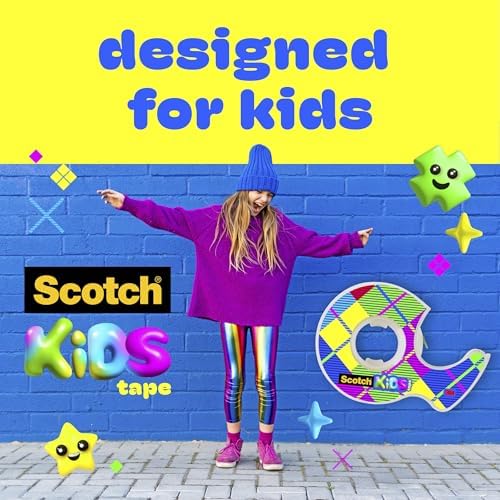 Scotch Kids Tape Dispenser, Invisible, 3/4 in x 650 in - Image 2