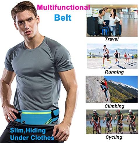 AIKENDO Slim Running Belt Fanny Pack Waist Bag Running Phone Holder - Image 6