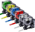 6-PK Replace for DYMO LabelManager 160 Refill 210D 280 360D 420P 500TS PnP by Freshworld