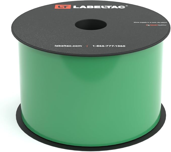LabelTac LT4/LT4P/LTPX Label Supply 3" x 150' Green by LabelTac