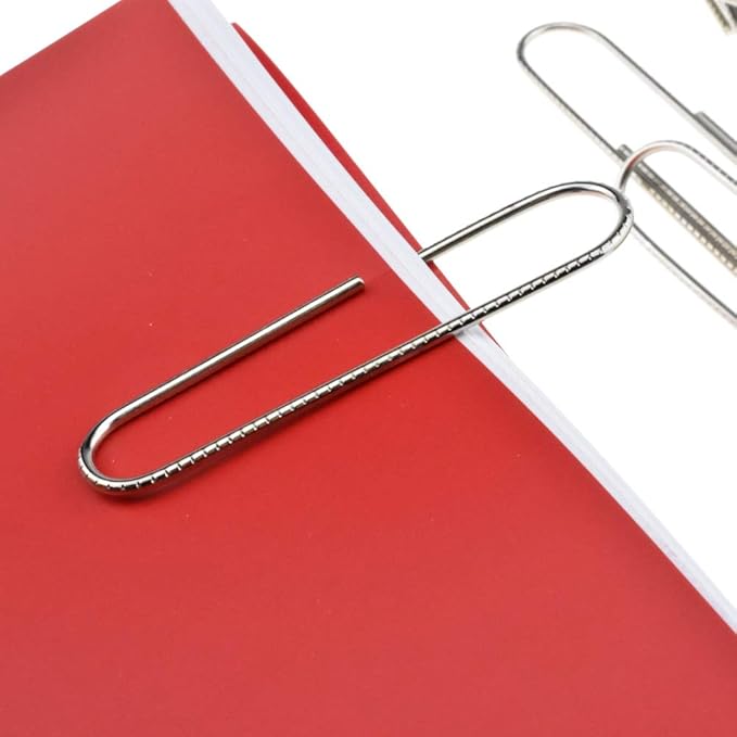 HAHIYO Paperclips Nonskid Extra Large Sturdy 3” Length Paper Clips - Image 3