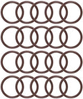 uxcell Fluorine Rubber O-Rings 15mm OD 12mm ID 1.5mm Width, Metric FKM Sealing Gasket, Pack of 20 by uxcell