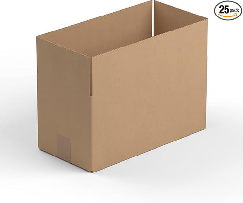 11" x 6" x 6" Kraft Corrugated RSC Shipping Box by Krollen+Industrial