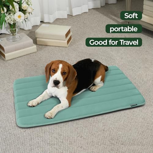 BALANCE Dog Crate Pad, Dog Foam Crate Mat Kennel Pad, Washable Water-Resistant Pet Bed Flat Dogs Cage Mat for Large Dogs - Image 2